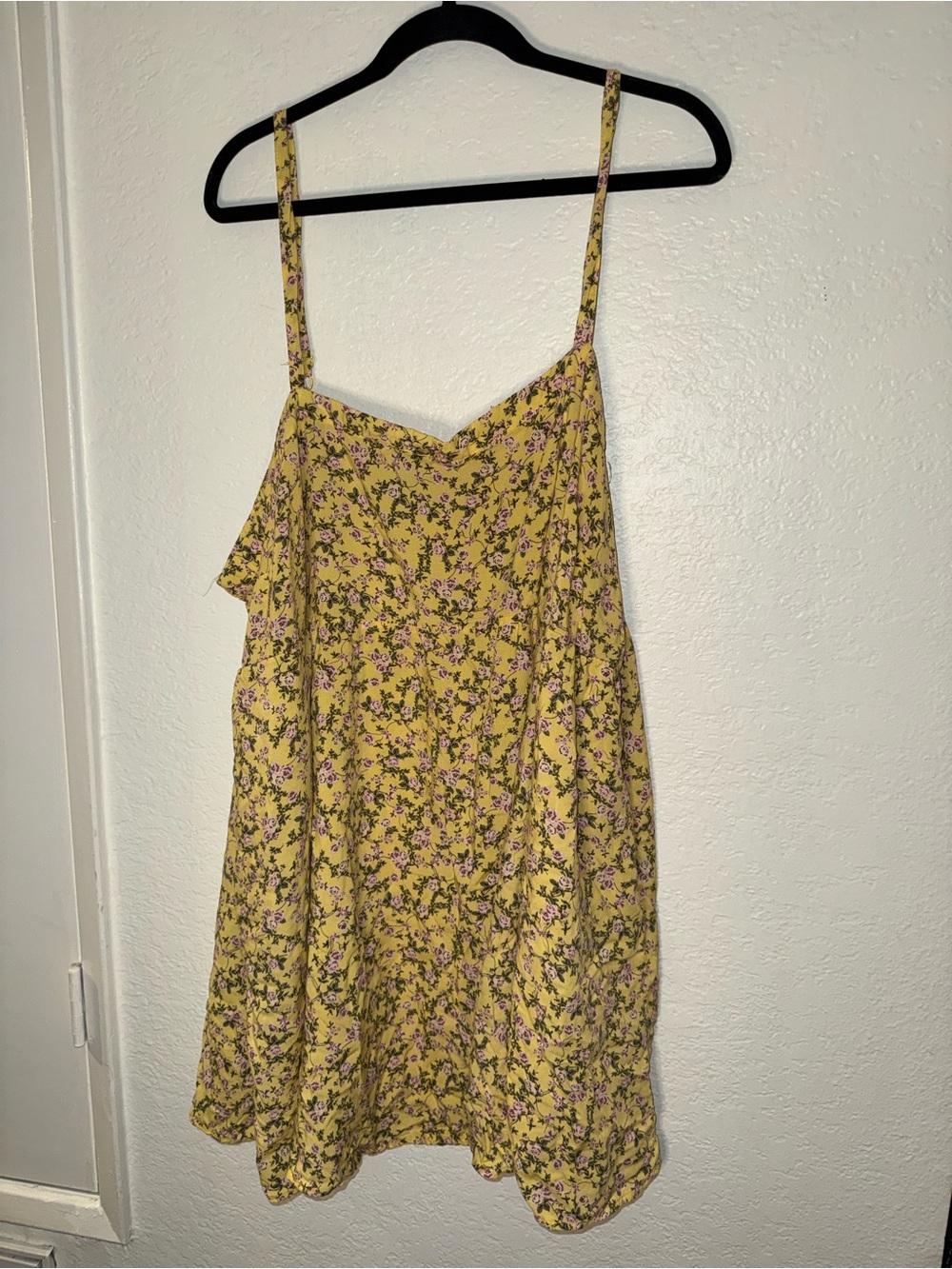 torrid Yellow Floral Spaghetti-Strap Cami